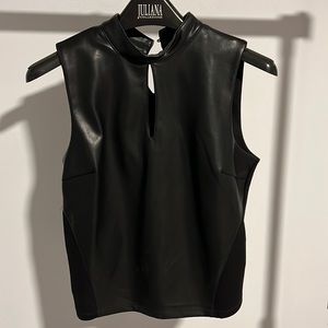 Andrew Mark NY leather top